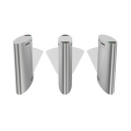 RFID 304 Stainless Steel Entrance Flap Barrier Turnstile Gate With Access Control System For Metro Station